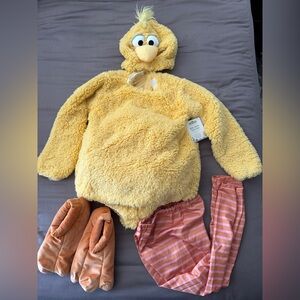 BNWT Pottery Barn Kids Sesame Street Big Bird Costume